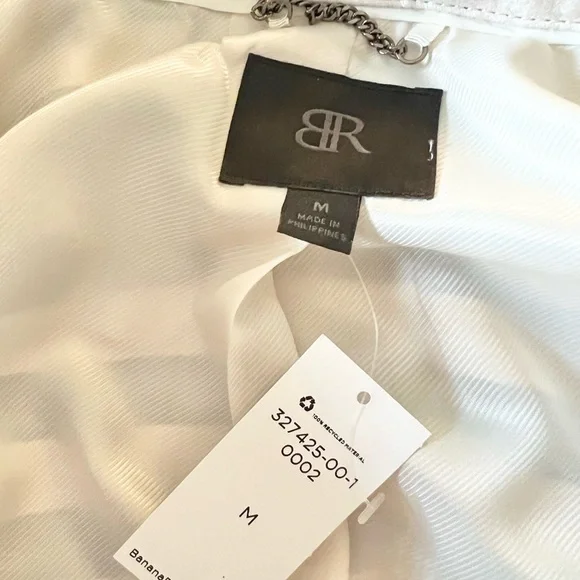 Banana Republic Striped Trench - Picture 7 of 15